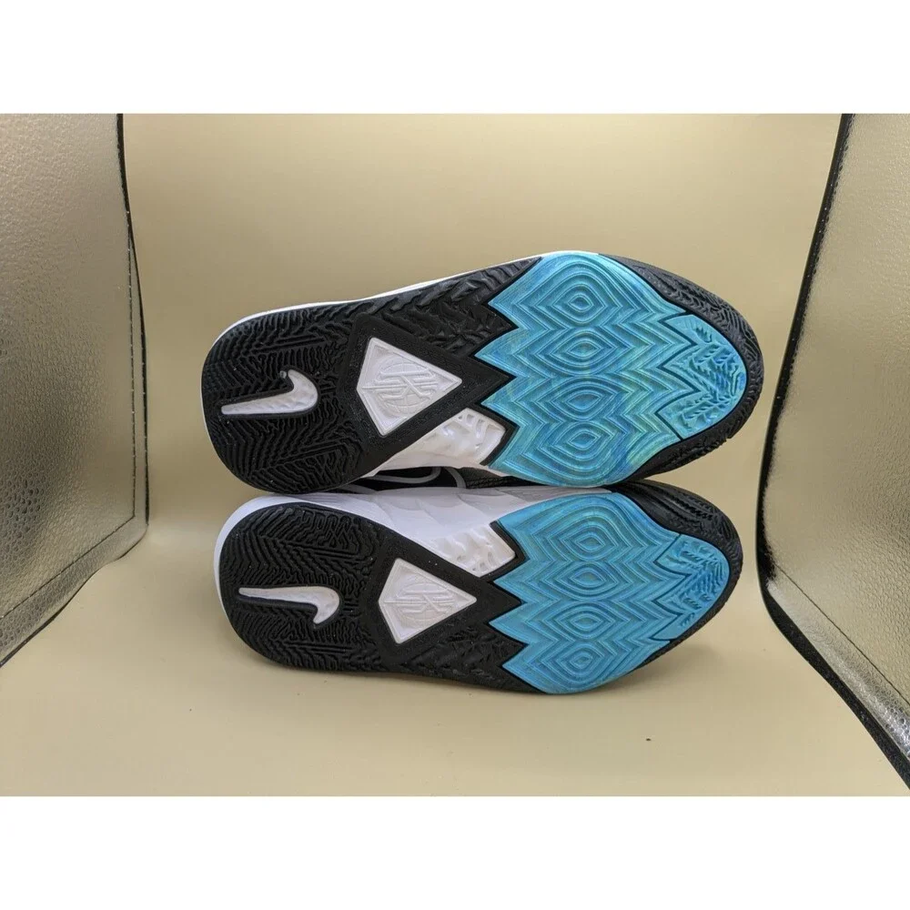 Youth 5.5 Y- Nike Kyrie 8 GO GS Low Orca DQ8076-001 Black White Menta NIB